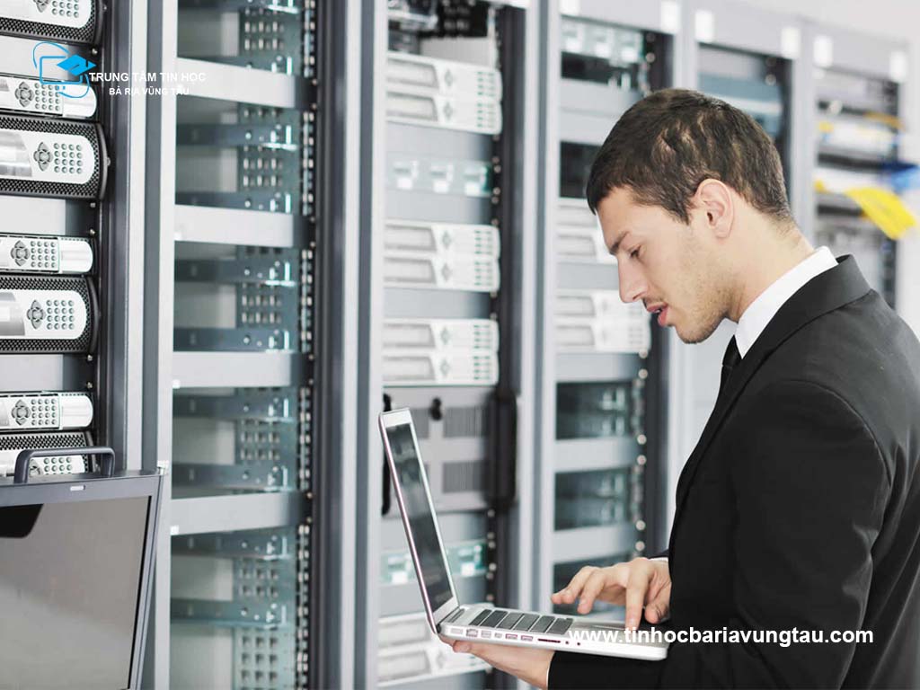 Công việc liên quan đến quản trị mạng tại một công ty lớn