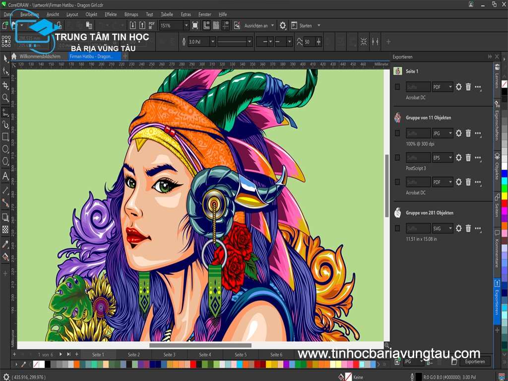 Đăng kí khóa học CorelDraw tại Vũng Tàu để hỗ trợ cài đặt phần mềm