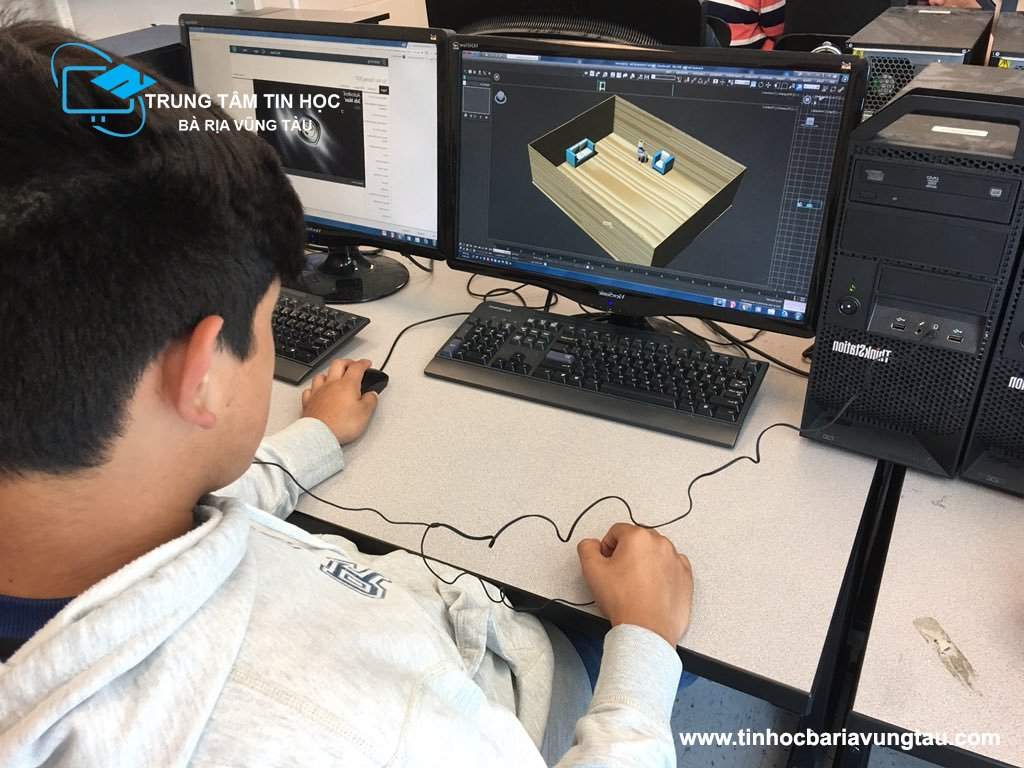 Học viên tham gia khóa học 3DsMax tại Vũng Tàu