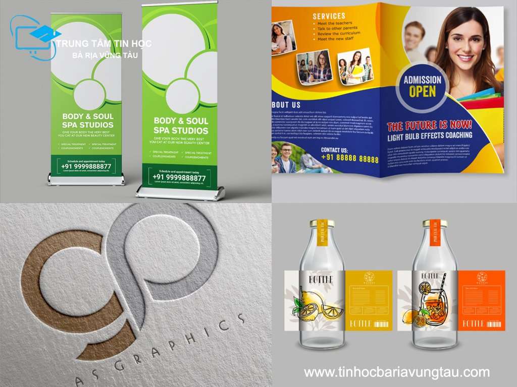 Sản phẩm thiết kế từ khóa học CorelDraw tại Vũng Tàu