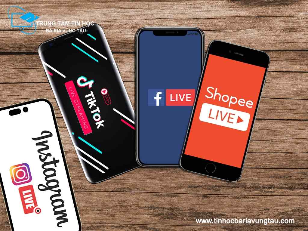 Một số nền tảng livestream bán hàng 