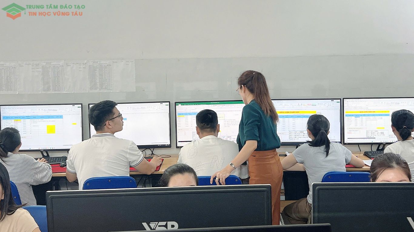 Chương trình đào tạo tin học cơ bản nâng cao tại tin học bà rịa vũng tàu