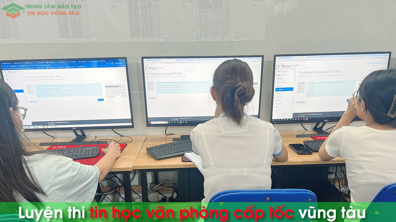 Dạy kèm tin học tại bà rịa vũng tàu