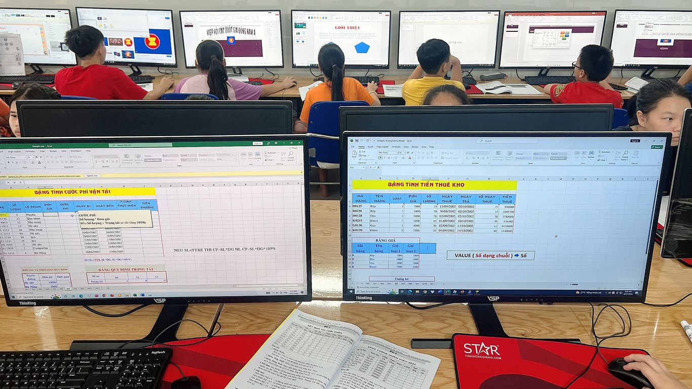 Học văn phòng theo nhu cầu tại bà rịa vũng tàu