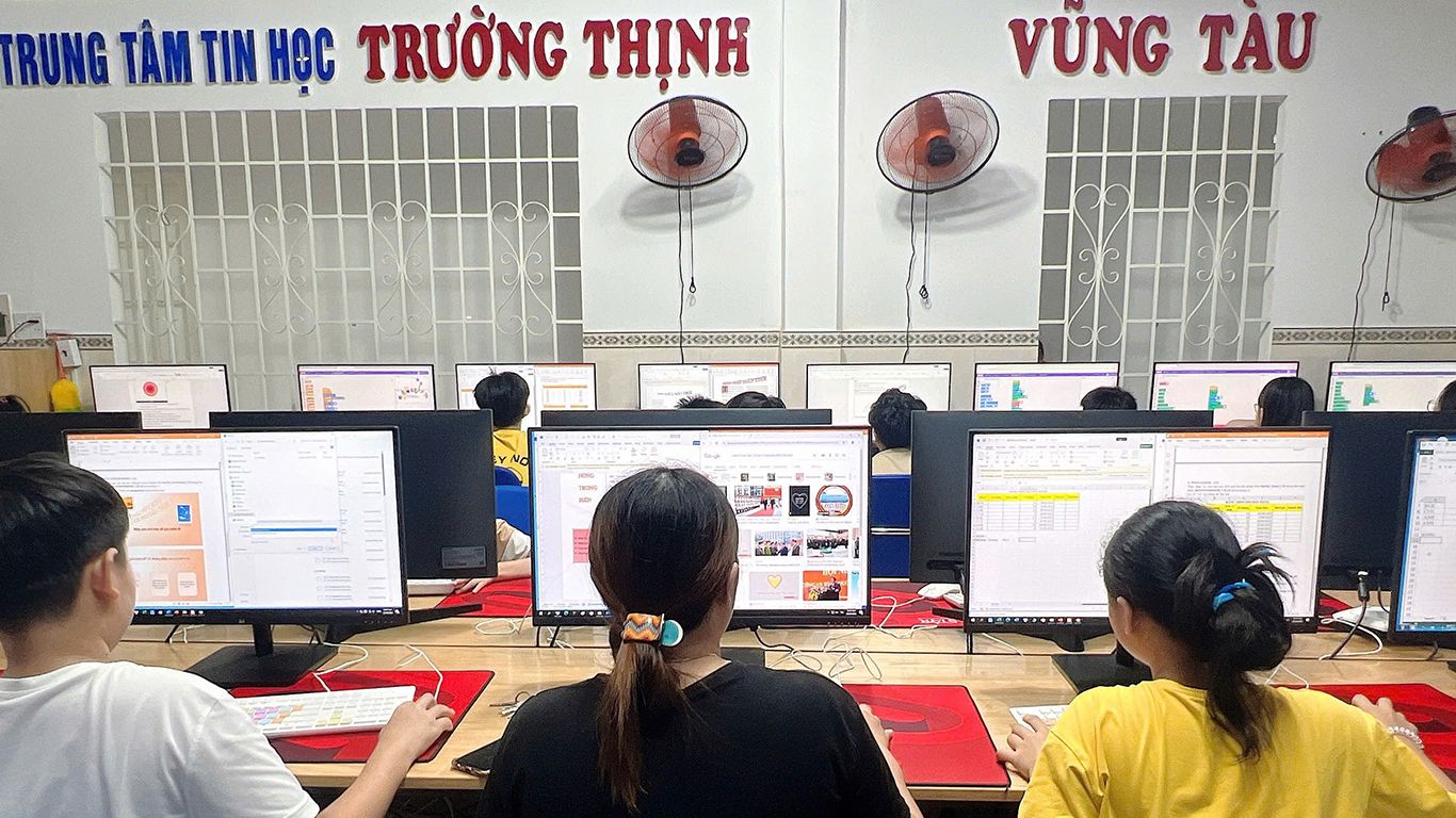 Tài liệu học tin học đầy đủ tại trung tâm tin học bà rịa vũng tàu