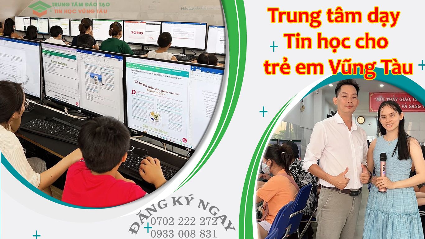 tin học cho trẻ em vũng tàu