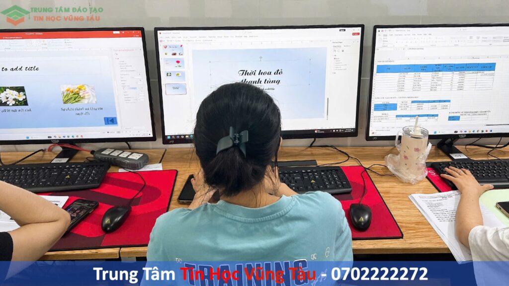 Dạy Kèm Vi Tính Văn Phòng Tại Vũng Tàu