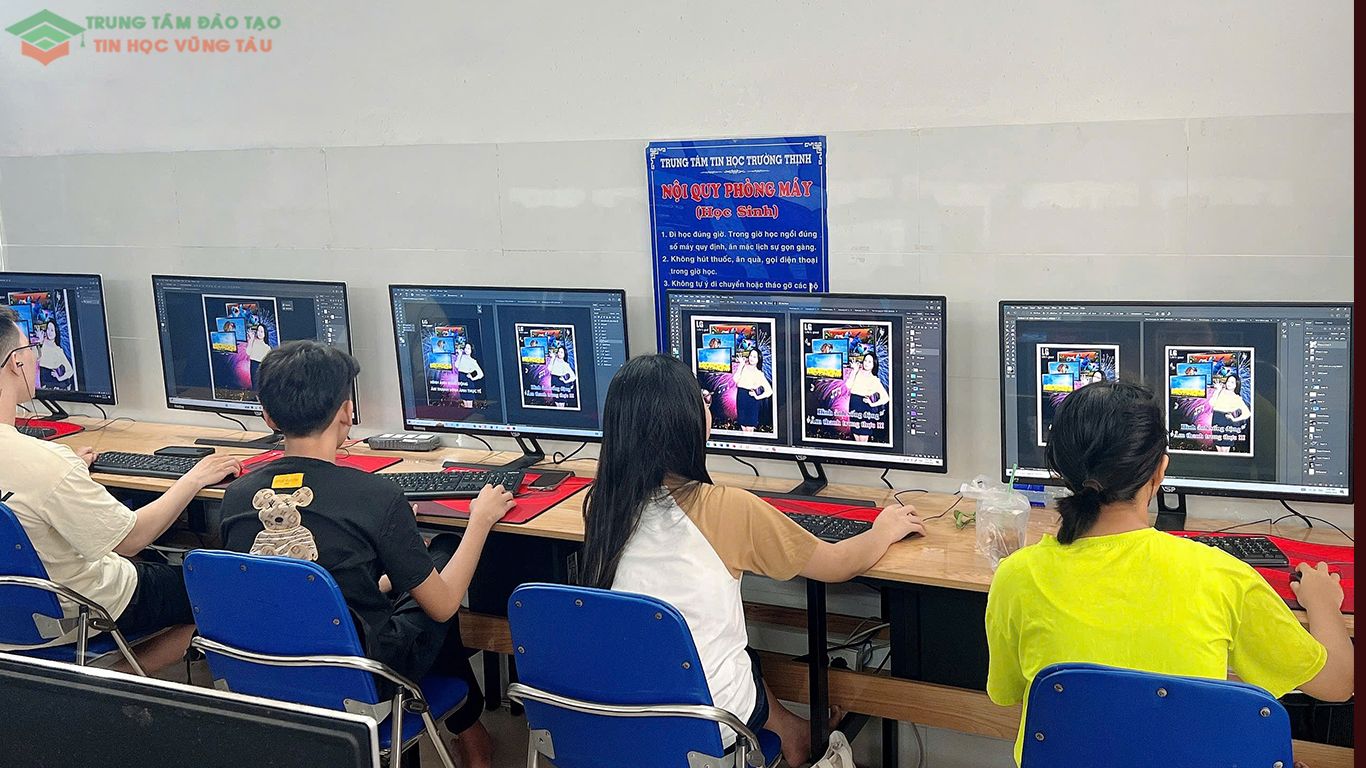 Học photoshop tại bà rịa vũng tàu