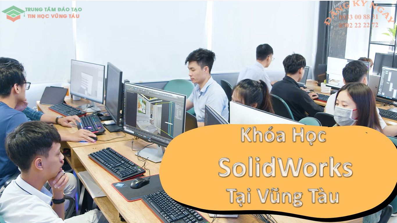 Học SolidWorks tin học bà rịa Vũng Tàu