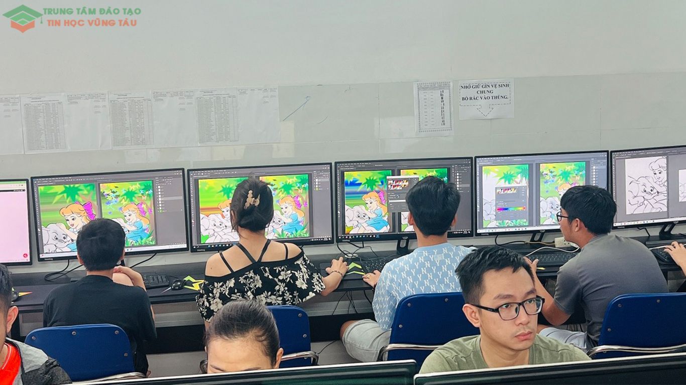 Khóa học photoshop tại tin học bà rịa vũng tàu