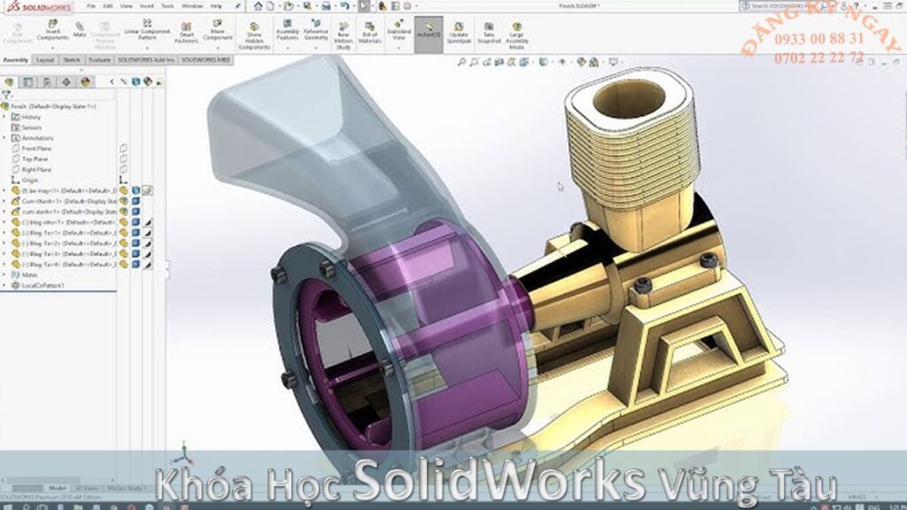 Khóa Học SolidWorks Tại Vũng Tàu