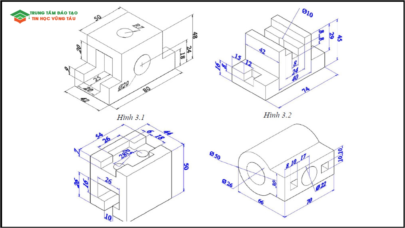 Học autoacd 3d tại vũng tàu 5