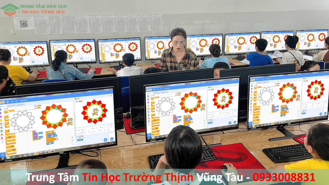trung tâm tin học bà rịa vũng tàu học tin học cho trẻ em